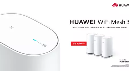 Huawei Wi-Fi Mesh 3 avec Wi-Fi 6 Plus, NFC, prise en charge de plus de 250 appareils et un prix de 4999 UAH est arrivé en Ukraine