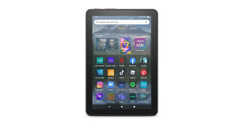 Amazon Fire HD 8 Plus meilleures tablettes avec charge sans fil