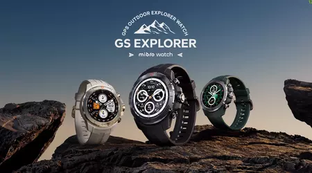Mibro présente GS Explorer : une smartwatch avec écran AMOLED et jusqu'à 60 jours d'autonomie pour 120 $.