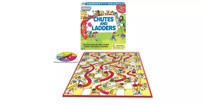Classic Chutes And Ladders jeux de société pas chers à moins de 20 dollars