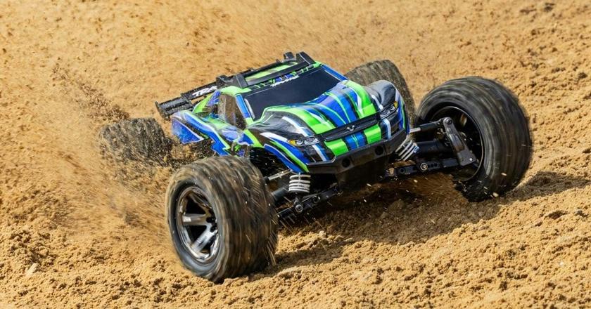 1:10 Traxxas Rustler voiture rc rapide