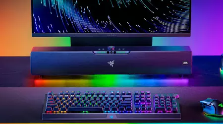 Razer Leviathan V2 Pro au CES 2023 : une barre de son avec éclairage RVB, caméra infrarouge et prise en charge de 3D Audio pour 399 $.