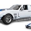 Mercedes-Benz 300 SL avec des portes qui se lèvent