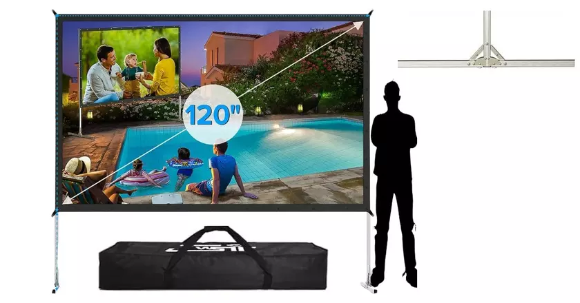 JWSIT écran portable avec support