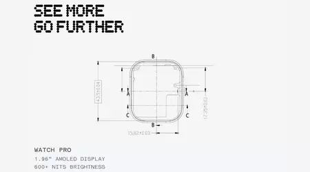 C'est officiel : la montre intelligente CMF by Nothing sera dotée d'un écran AMOLED de 1,96 pouce et d'une luminosité de 600 nits.