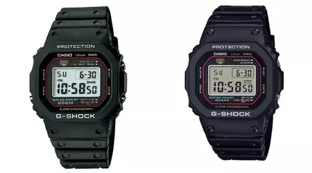 Les prix de la Casio G-Shock DW-5000R pour l'Europe ont été annoncés en ligne : de 199 € à 259 €.