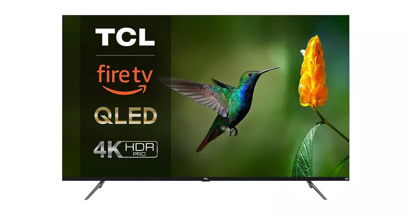 TCL 4K QLED Fire TV 55CF630 meilleure smart tv pour une personne âgée