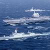 En 2025, la Chine mettra en service le porte-avions Fujian, le plus avancé, équipé de catapultes électromagnétiques pour les chasseurs J-35 de cinquième génération.-5