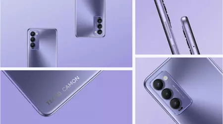 Tecno Camon 18T - Helio G85, double caméras 48MP et Android 11 pour 165 $