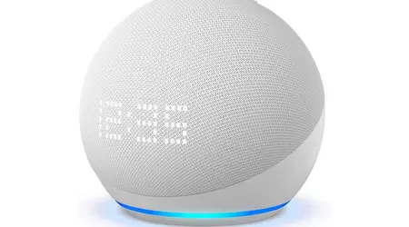 Amazon baisse le prix de l'Echo Dot 5 Gen : une enceinte intelligente avec horloge intégrée et Alexa pour 39 $.