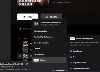 La nouvelle fonctionnalité de Tidal permet ...