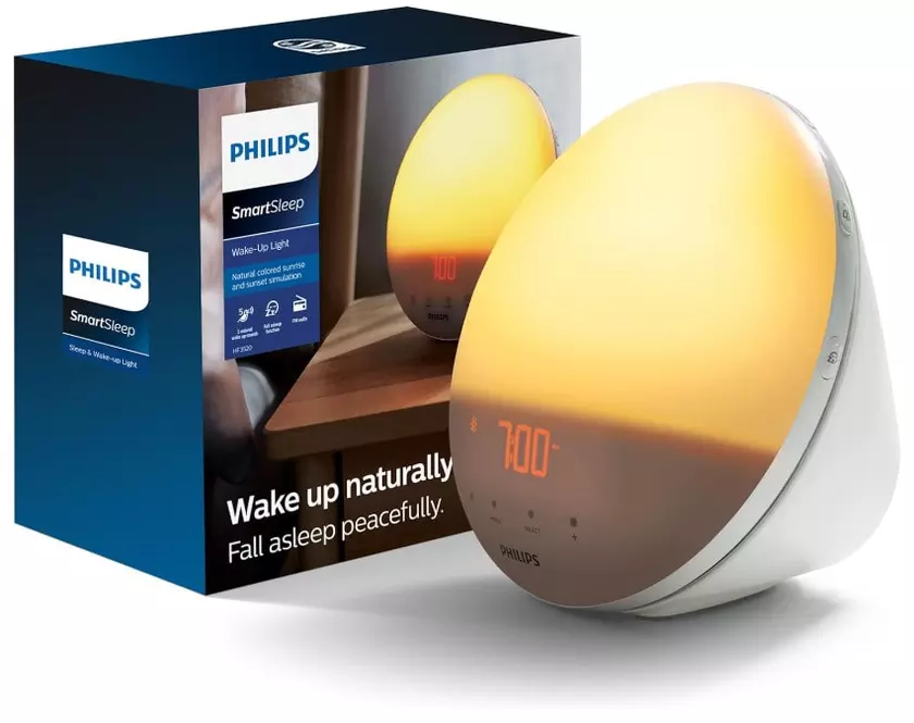 Philips SmartSleep HF3520 lampe luminothérapie médicale
