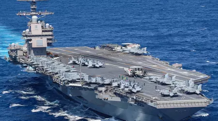Les États-Unis ont envoyé en Israël le plus grand porte-avions du monde, l'USS Gerald R. Ford, ainsi que cinq destroyers de classe Arleigh Burke et le croiseur lance-missiles USS Normandy.