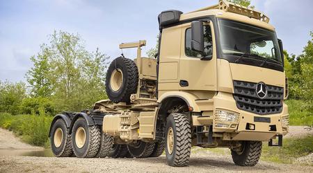 Mercedes-Benz présentera le tracteur militaire Arocs 4042 AS 6x6 au salon IDEX 2025