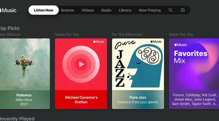 L'application Apple Music apparaît sur les téléviseurs intelligents de LG