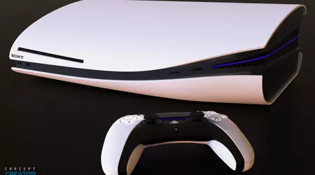 Style noir et blanc : le concepteur de Concept Creator a présenté des rendus conceptuels de la console de jeu Sony PlayStation 5 Pro