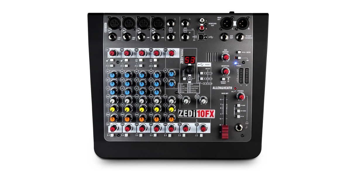 Allen & Heath ZEDi-10FX Table de mixage pour home studio