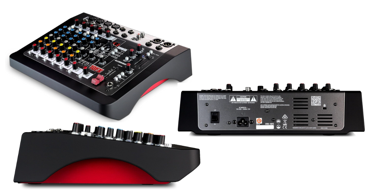 Allen & Heath ZEDi-10FX mixeur son studio