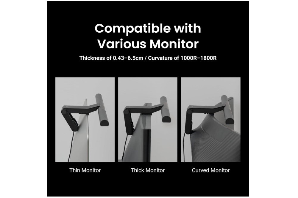 Eclairage de l'écran d'ordinateur BenQ ScreenBar Pro