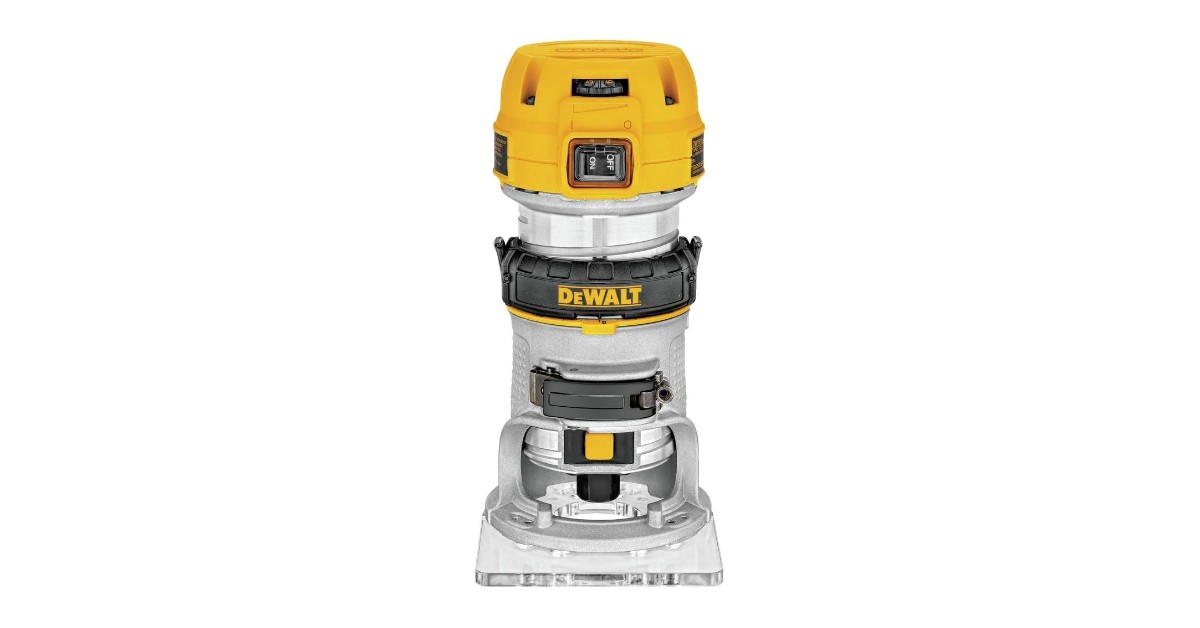DEWALT Router DWP611 meilleure défonceuse pour le bois sous 100€