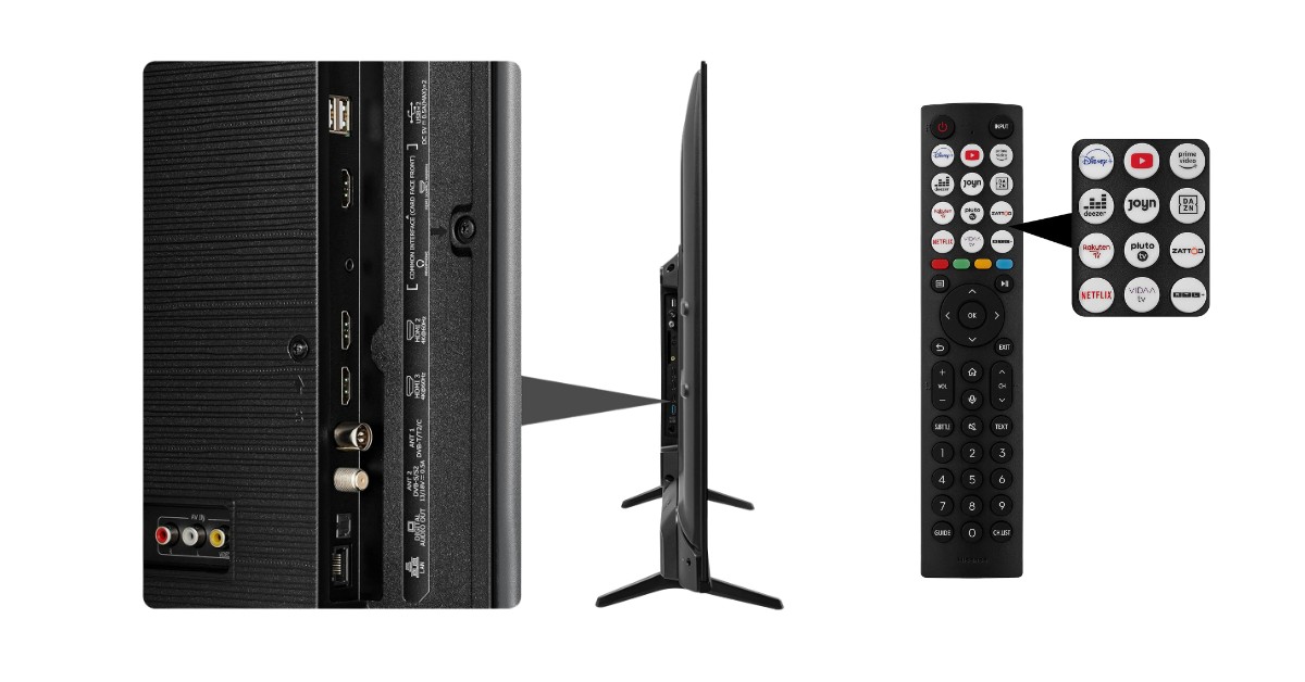 Hisense 50E6KT Meilleur Smart TV à moins de 500 €