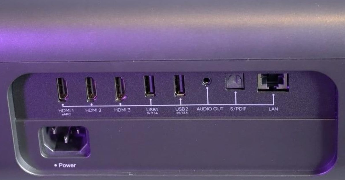 NexiGo Aurora Pro ps5 sur videoprojecteur