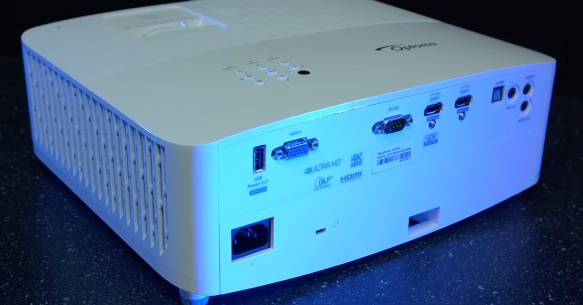 Optoma UHD38 meilleur videoprojecteur pour ps5