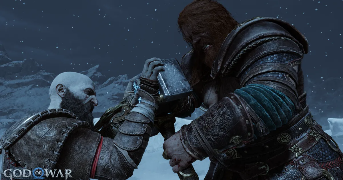 Seulement un quart des joueurs de God of War : Ragnarok ont terminé l'histoire.