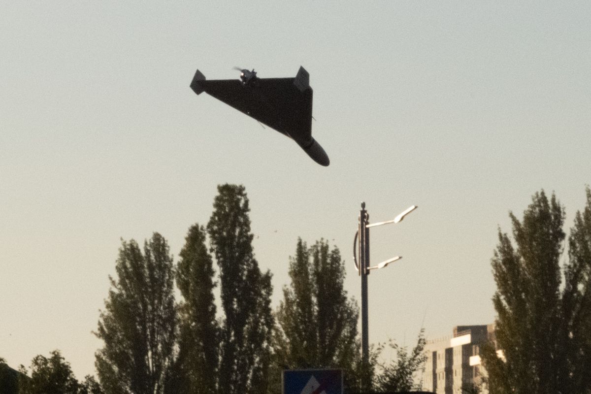 L'armée de l'air ukrainienne abat 35 des 35 drones kamikazes Shahed-131/136 qui ont attaqué la région de Kiev L'armée de l'air ukrainienne abat 35 des 35 drones kamikazes Shahed-131/136 qui ont attaqué la région de Kiev