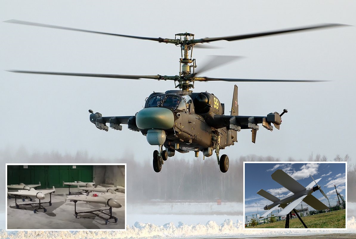 L'armée de l'air ukrainienne a abattu cinq hélicoptères K-52 d'une valeur de 80 millions de dollars et 19 drones kamikazes, dont 17 Shahed-136. L'armée de l'air ukrainienne a abattu cinq hélicoptères K-52 d'une valeur de 80 millions de dollars et 19 drones kamikazes, dont 17 Shahed-136.