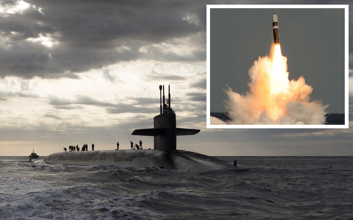 Le Pentagone a officiellement confirmé l'envoi à la Corée du Sud d'un sous-marin de classe Ohio capable de transporter 20 missiles balistiques Trident II dotés de huit têtes nucléaires et d'une portée de lancement pouvant atteindre 12 000 km. Le Pentagone a officiellement confirmé l'envoi à la Corée du Sud d'un sous-marin de classe Ohio capable de transporter 20 missiles balistiques Trident II dotés de huit têtes nucléaires et d'une portée de lancement pouvant atteindre 12 000 km.