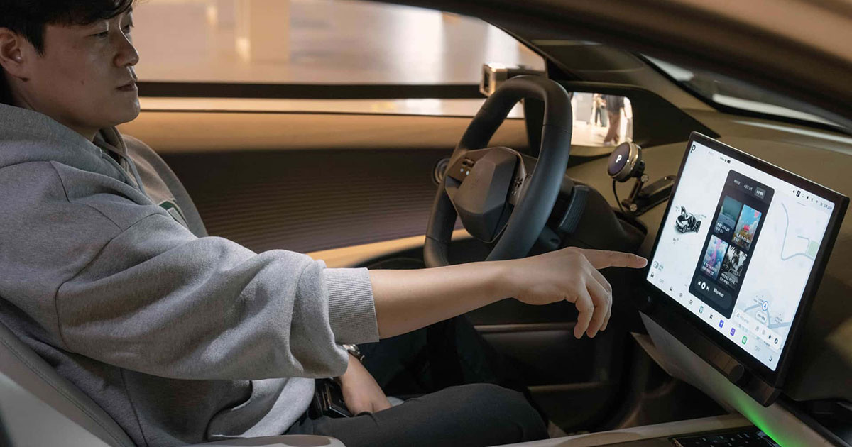 Les voitures Hyundai auront un grand écran de style Tesla Les voitures Hyundai auront un grand écran de style Tesla