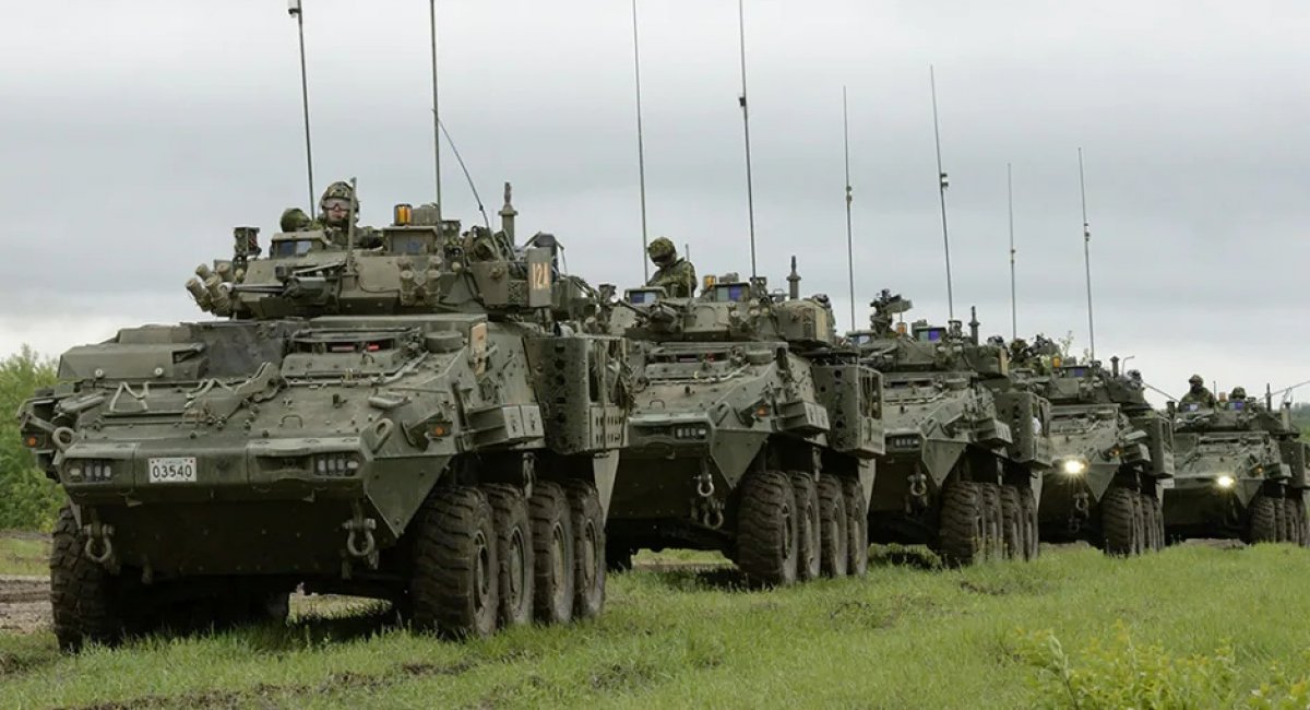 Le Canada enverra en juillet à l'Ukraine des véhicules blindés LAV II ACSV équipés de mitrailleuses de 7,62 mm Le Canada enverra en juillet à l'Ukraine des véhicules blindés LAV II ACSV équipés de mitrailleuses de 7,62 mm