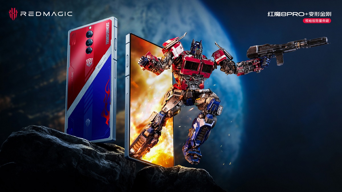 nubia dévoile une édition spéciale du Red Magic 8 Pro+ pour les fans de Transformers au prix de 935 dollars