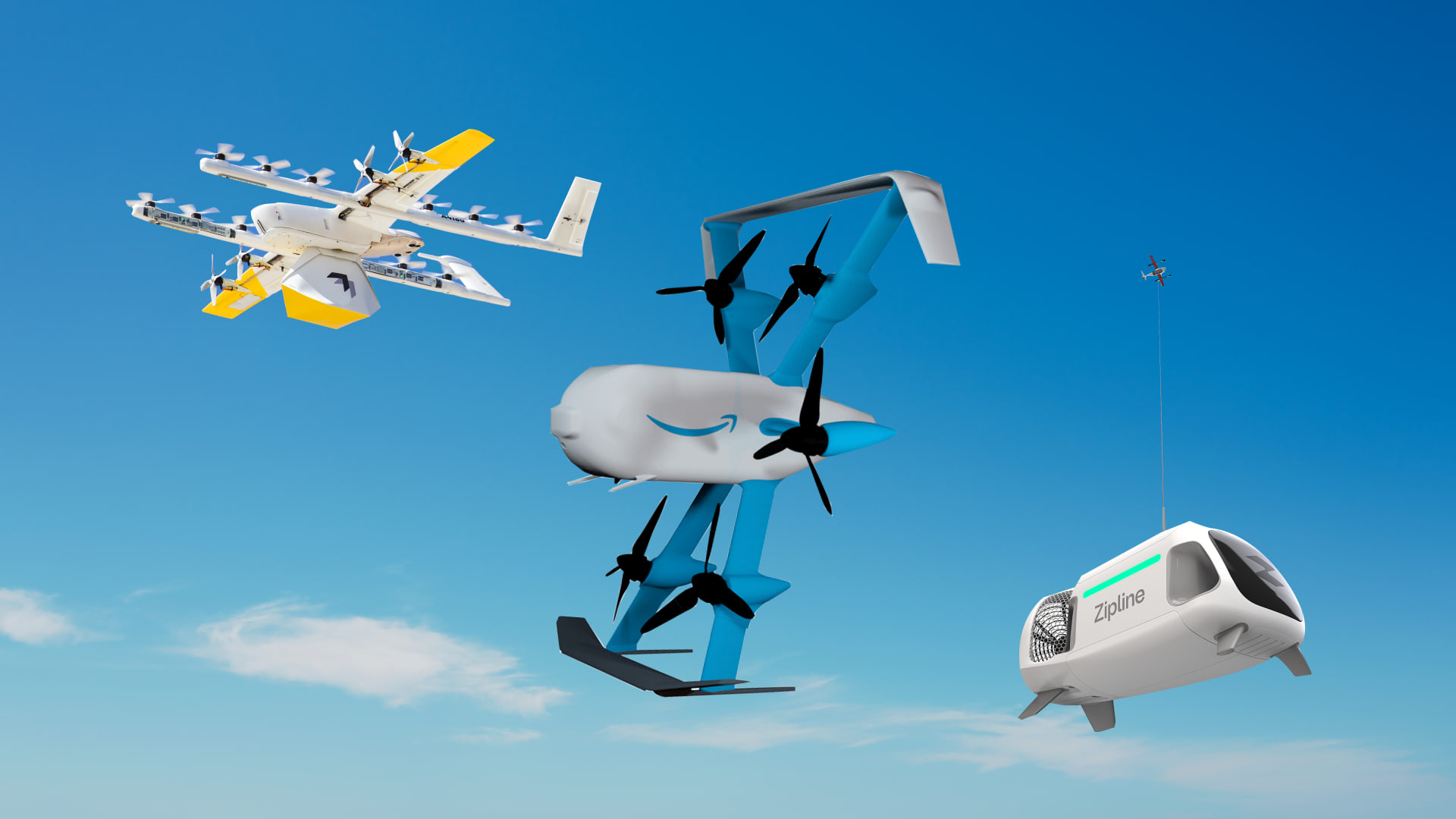 Amazon va étendre la zone de livraison de ses drones grâce à une nouvelle technologie BVLOS Amazon va étendre la zone de livraison de ses drones grâce à une nouvelle technologie BVLOS