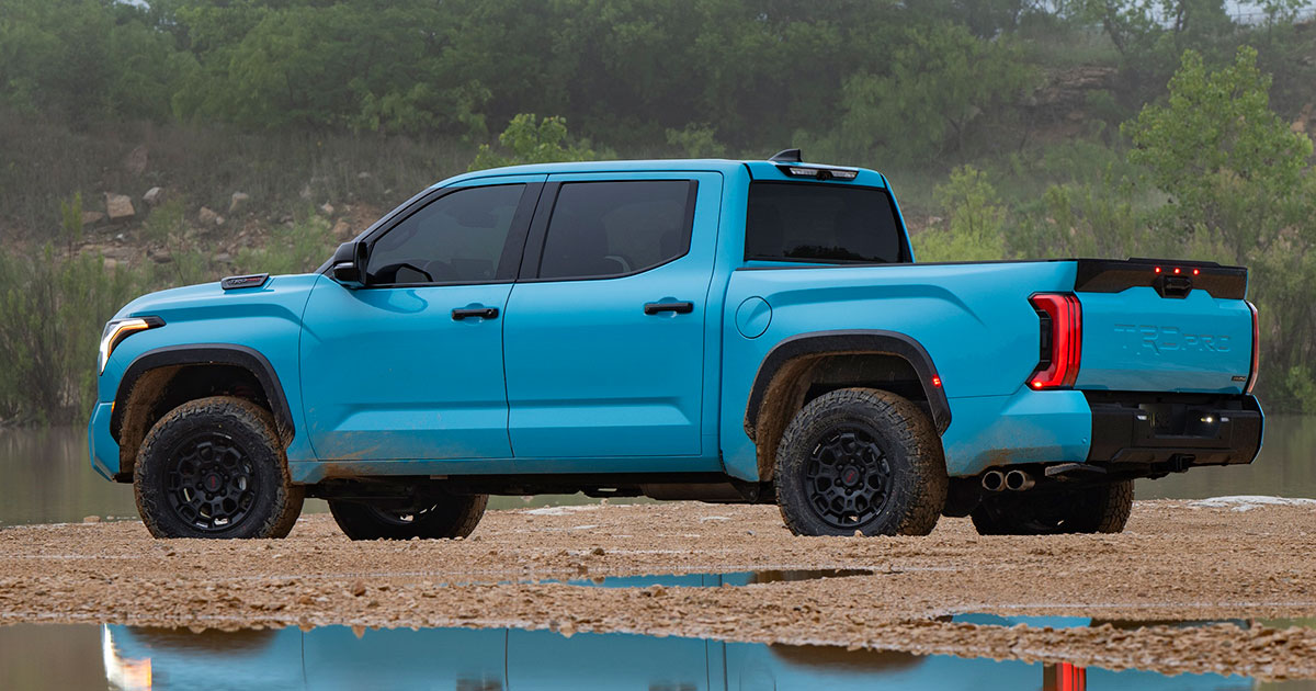 Toyota Tundra TRD Pro 2026 : Révolution couleur avec Wave Maker Toyota Tundra TRD Pro 2026 : Nouvelle couleur impressionnante Wave Maker