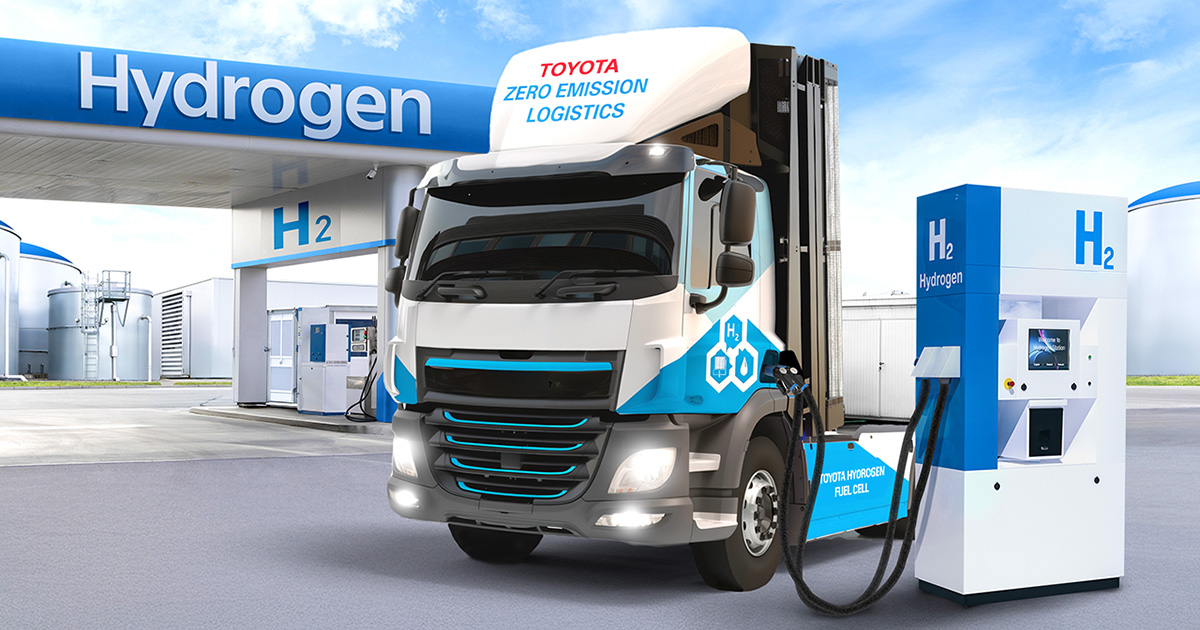Révolution de l'hydrogène : quand les camions passent au carburant vert L'avenir sur la route : un regard sur les camions à hydrogène
