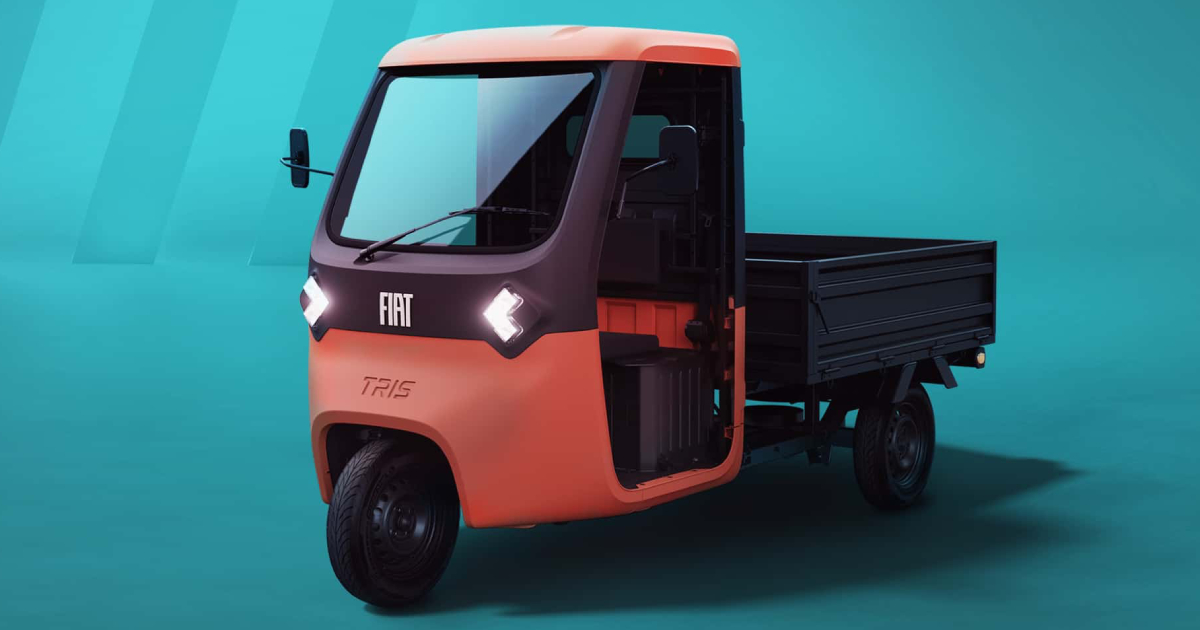 Fiat TRIS : la légendaire Ape revient en version électrique Fiat TRIS : la légendaire Ape revient en version électrique