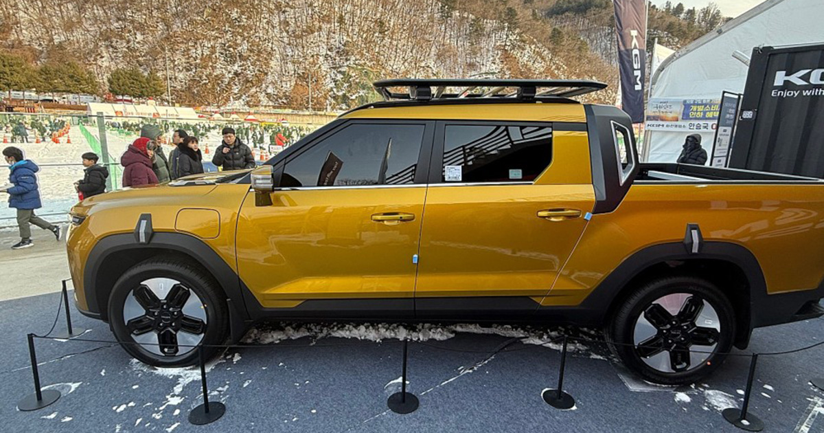 La réponse coréenne au Cybertruck de Tesla : KGM SsangYong a dévoilé le pick-up électrique Musso EV