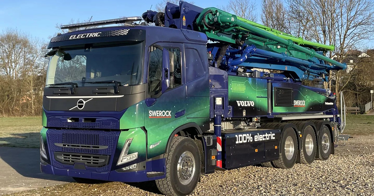 Volvo FM Electric 8x4 Rigid Tag Tridem : L'électrification pionnière du transport lourd Volvo dévoile le FM Electric 8x4 Tag Tridem : Un géant vert dans le monde du camionnage