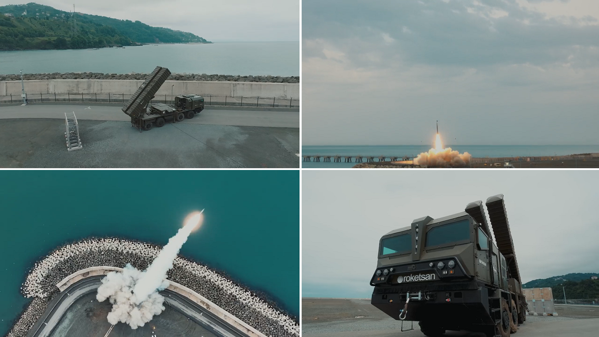 Le Roketsan procède à un deuxième essai réussi du missile balistique TAYFUN, d'une portée prometteuse de 1 000 km. Le Roketsan procède à un deuxième essai réussi du missile balistique TAYFUN, d'une portée prometteuse de 1 000 km.