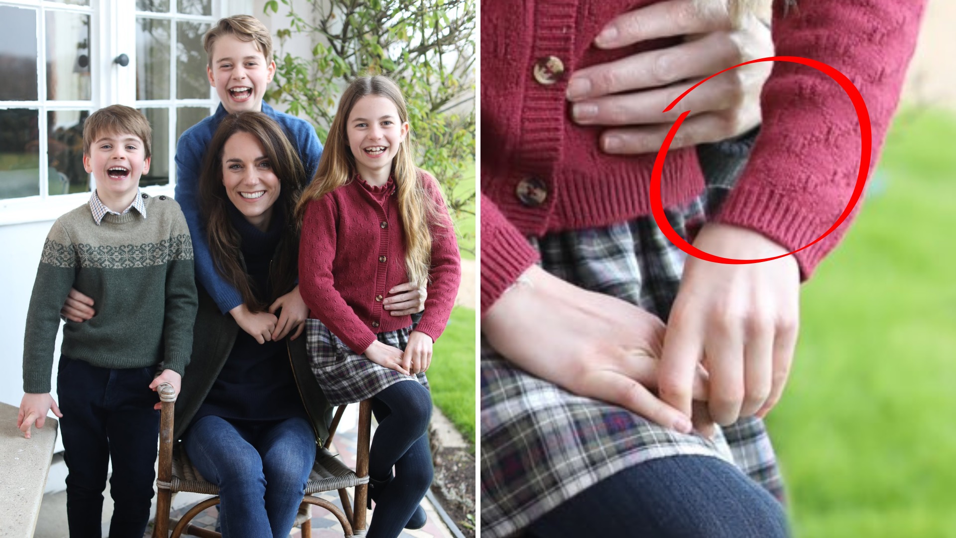 Kate Middleton admet avoir fait un photomontage sur une image virale et présente ses excuses Kate Middleton admet avoir fait un photomontage sur une image virale et présente ses excuses