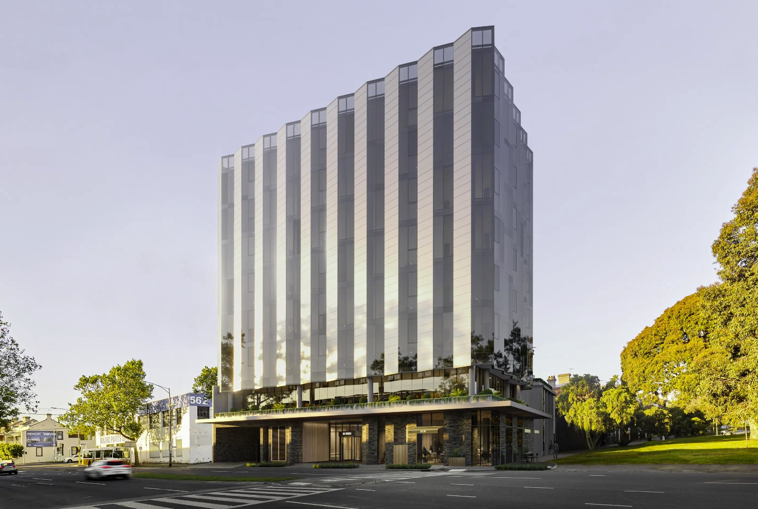 550 Le bâtiment Spencer avec façade solaire produira plus d'électricité que nécessaire