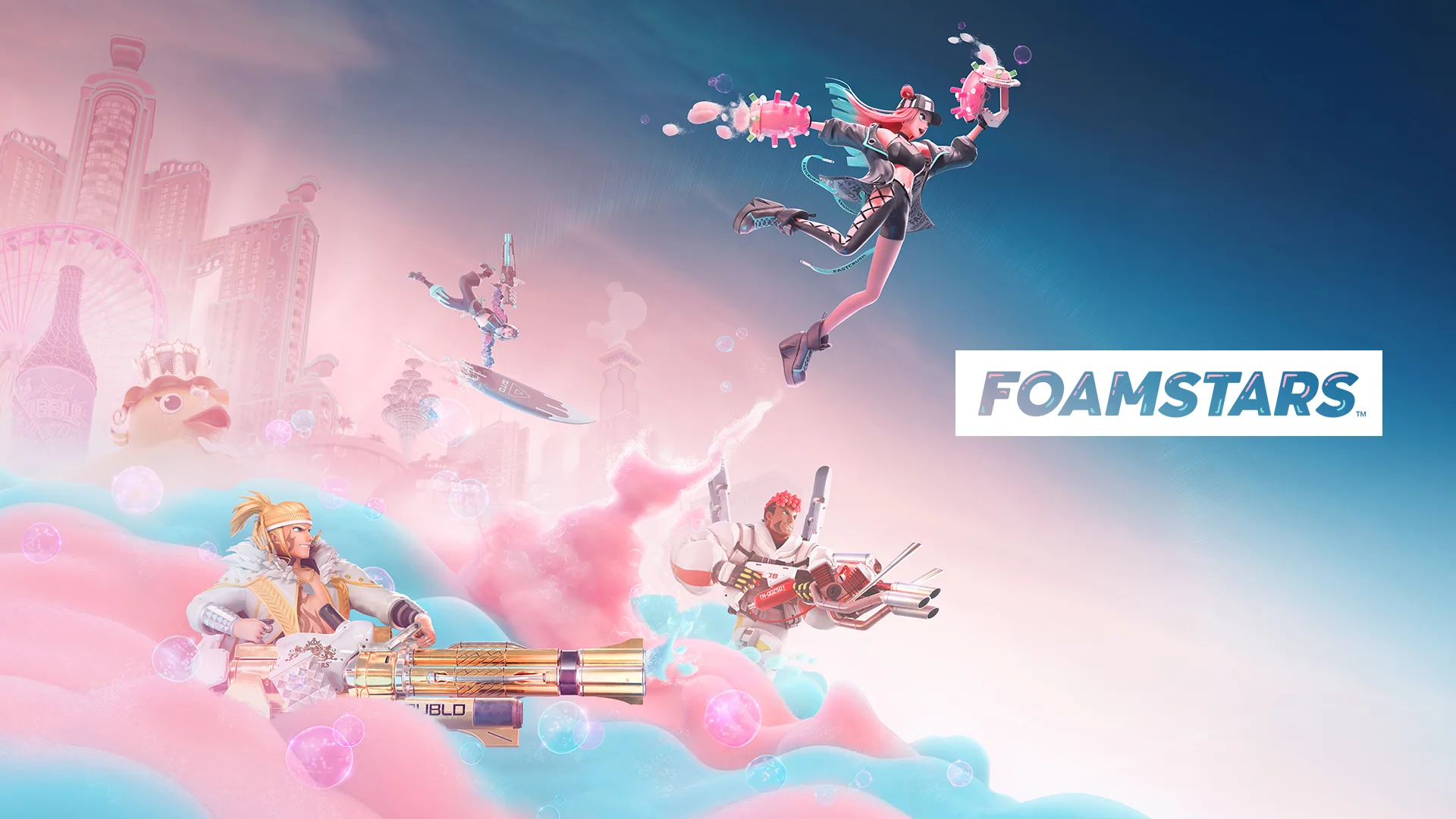 Square Enix annonce le jeu de tir 4 contre 4 Foamstars sur PlayStation Square Enix annonce le jeu de tir 4 contre 4 Foamstars sur PlayStation