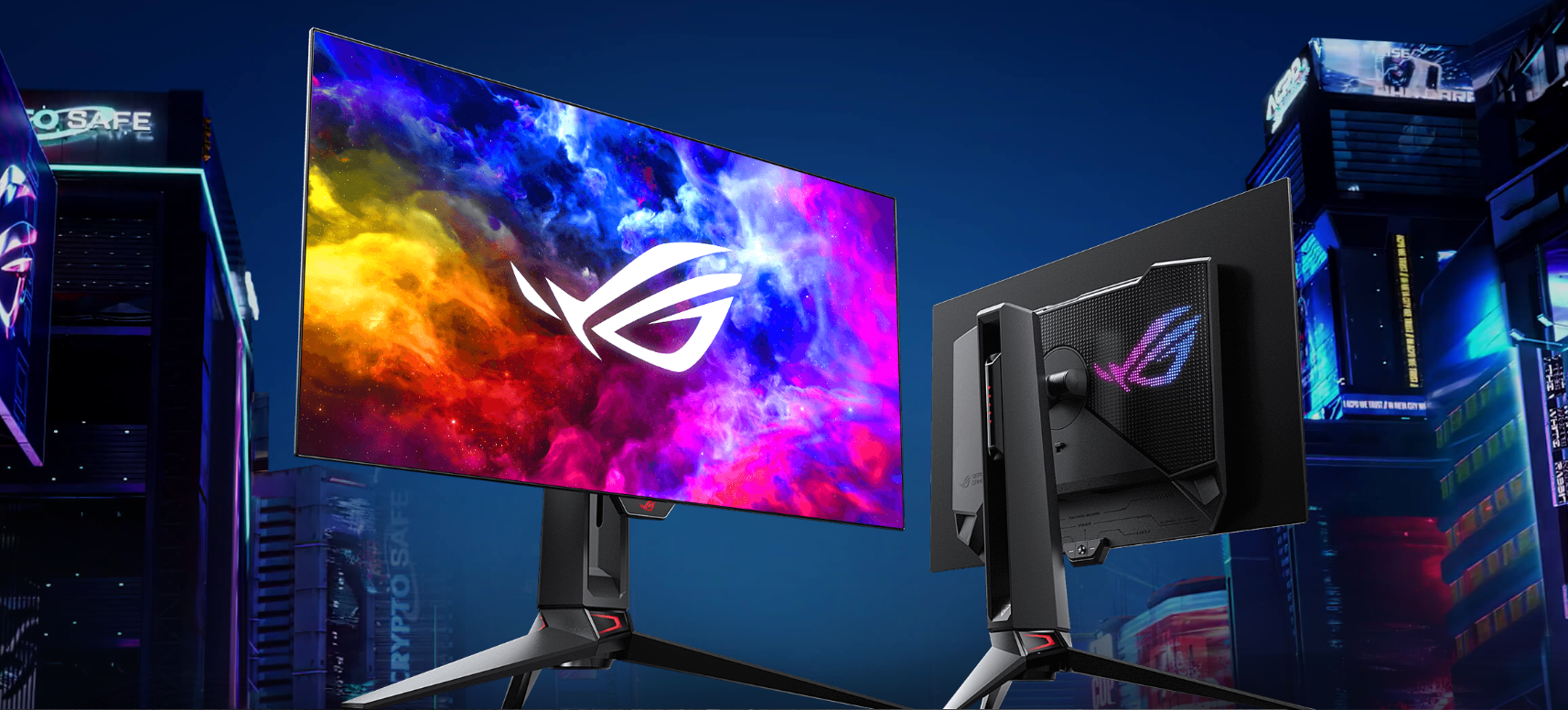 ASUS présente le moniteur de jeu ROG Swift 27" OLED WQHD avec une fréquence d'images de 240 Hz ASUS présente le moniteur de jeu ROG Swift 27" OLED WQHD avec une fréquence d'images de 240 Hz