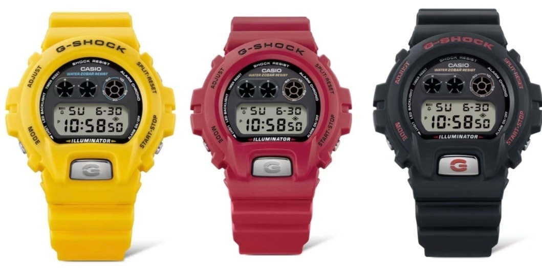 Casio pourrait sortir une édition limitée du DW-6900TR pour le 30e anniversaire des couleurs en 1995. Casio pourrait sortir une édition limitée du DW-6900TR pour le 30e anniversaire des couleurs en 1995.