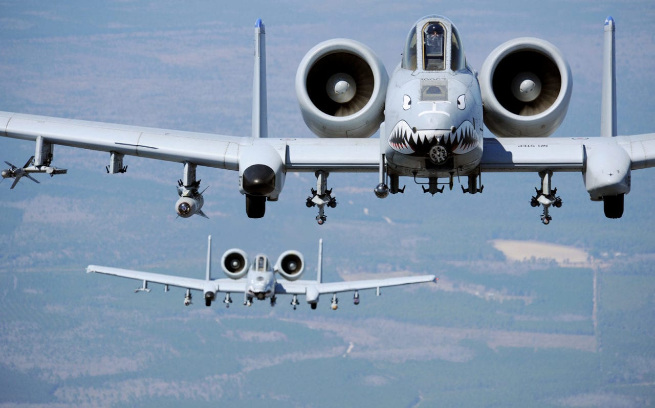 10 A-10C Thunderbolt II arrivent en Europe pour l'exercice Air Defender 2023, dans le cadre du plus grand pont aérien transatlantique. 10 A-10C Thunderbolt II arrivent en Europe pour l'exercice Air Defender 2023, dans le cadre du plus grand pont aérien transatlantique.