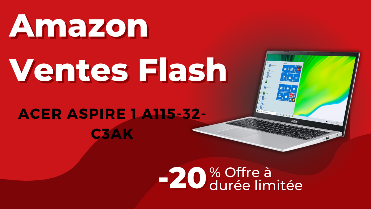 Acer Aspire 1 PC Portable – Économisez 50€ Aujourd'hui! Acer Aspire 1 PC Portable – Économisez 50€ Aujourd'hui!