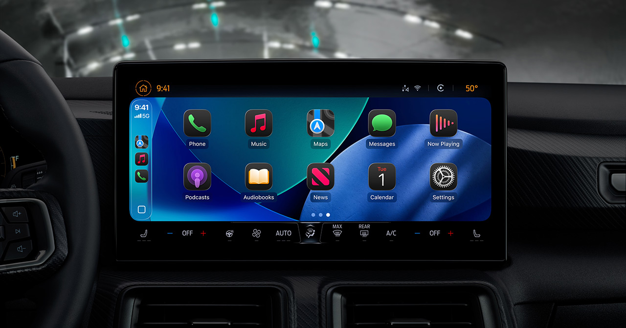 'Liquid Glass' pour votre tableau de bord : Apple CarPlay repensé Révolution de l'interface : le nouveau design d'Apple CarPlay en tant que 'Liquid Glass'