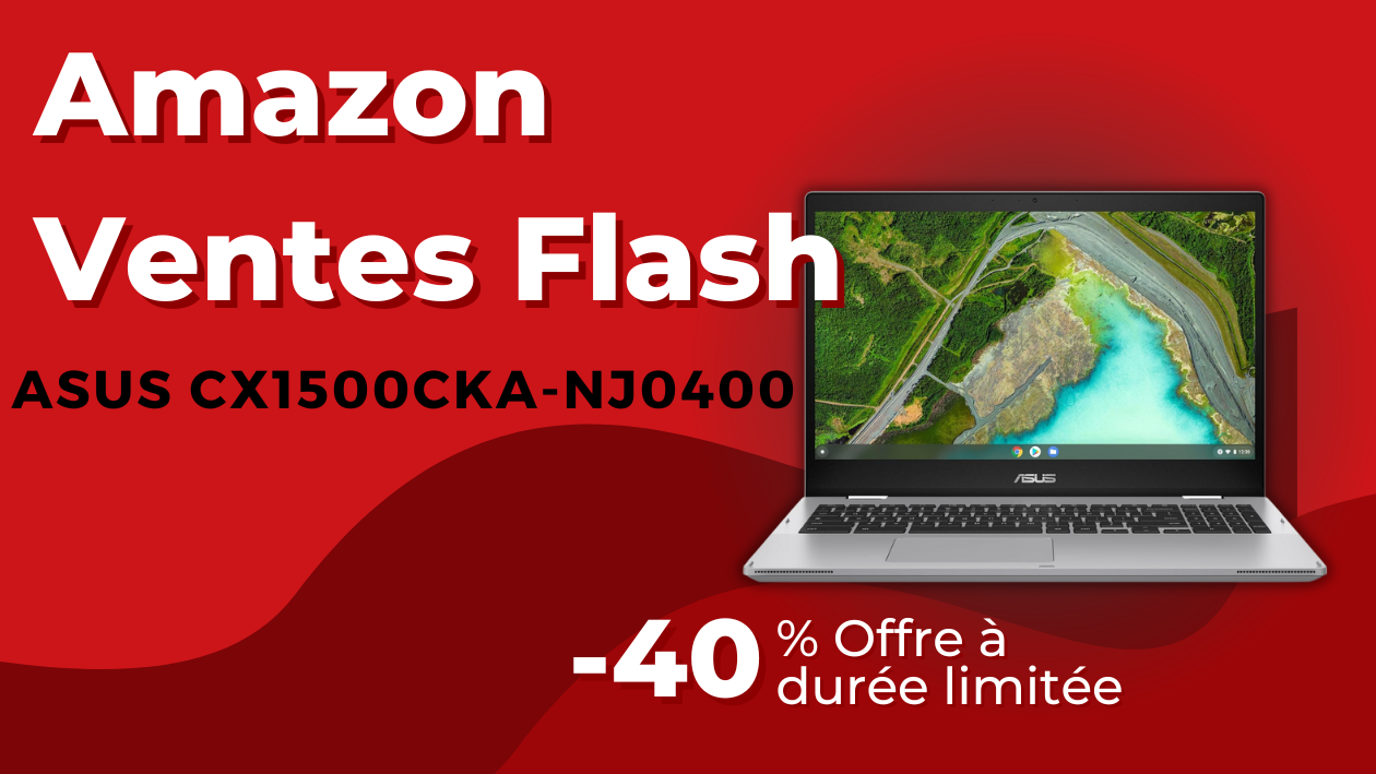 ASUS Chromebook CX1500CKA-NJ0400 – Économisez 130€ Maintenant! ASUS Chromebook CX1500CKA-NJ0400 – Économisez 130€ Maintenant!